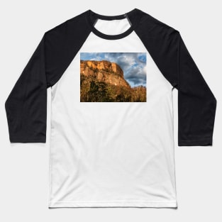 Wall Of Rock Baseball T-Shirt